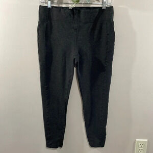 Ann Taylor LOFT Ponte Leggings Charcoal M